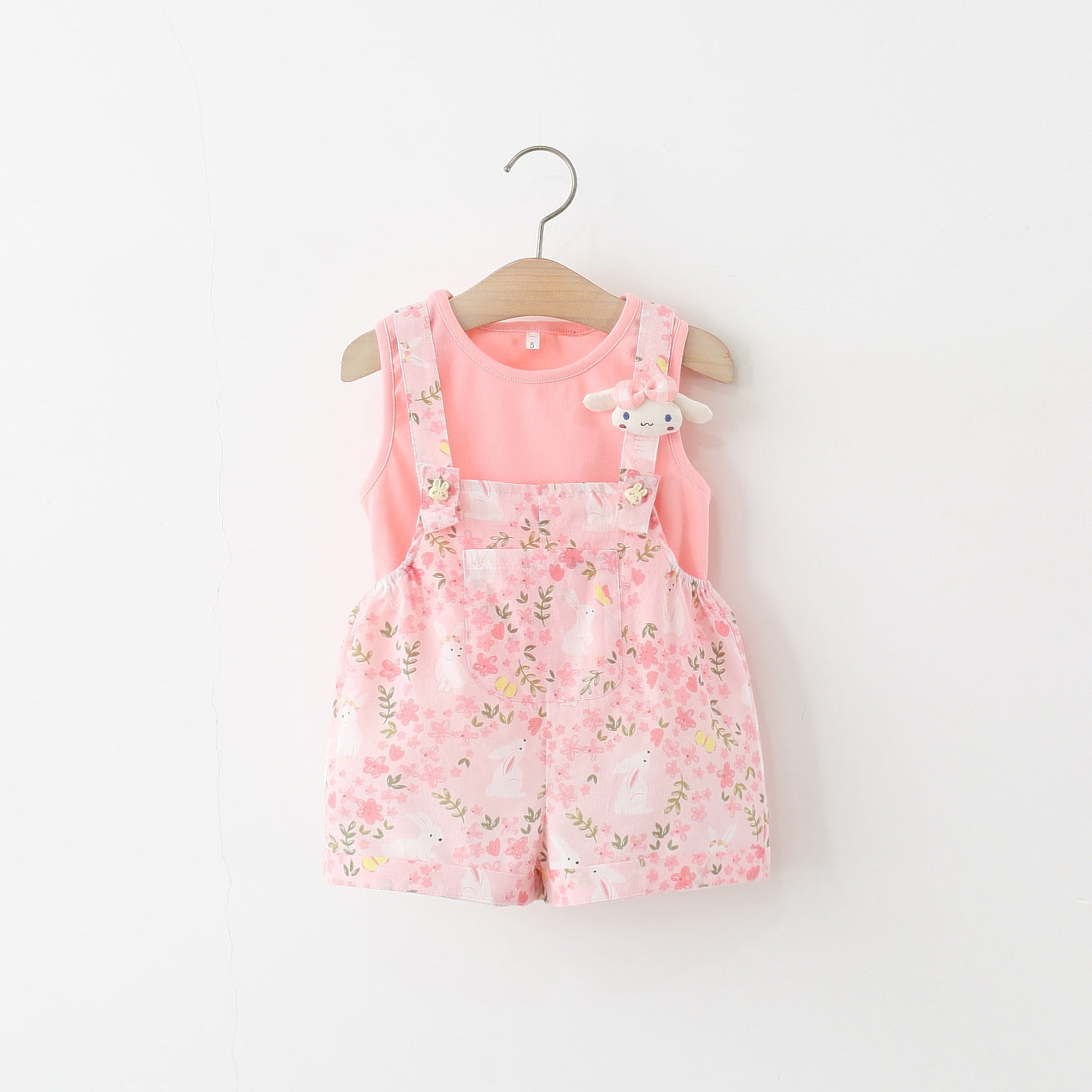 Girls Summer Beach Outfit Girls Back to School Outfit Two-Piece Set