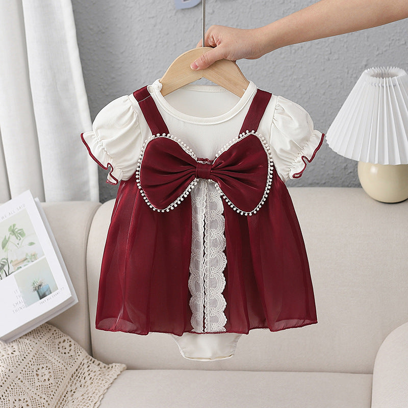 Girls Summer Holiday Dress Girls Cute Resort Dress