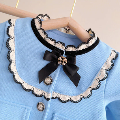Girls Back to School Outfit Girls Autumn School Outfit Two-piece Set