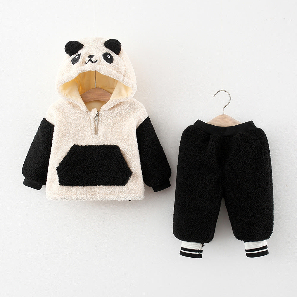 Girls Autumn Outfit Girls Fall School Two-piece Set