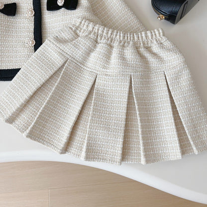 Girls A-Line School Outfit Girls Fall School Outfit Two-piece Set