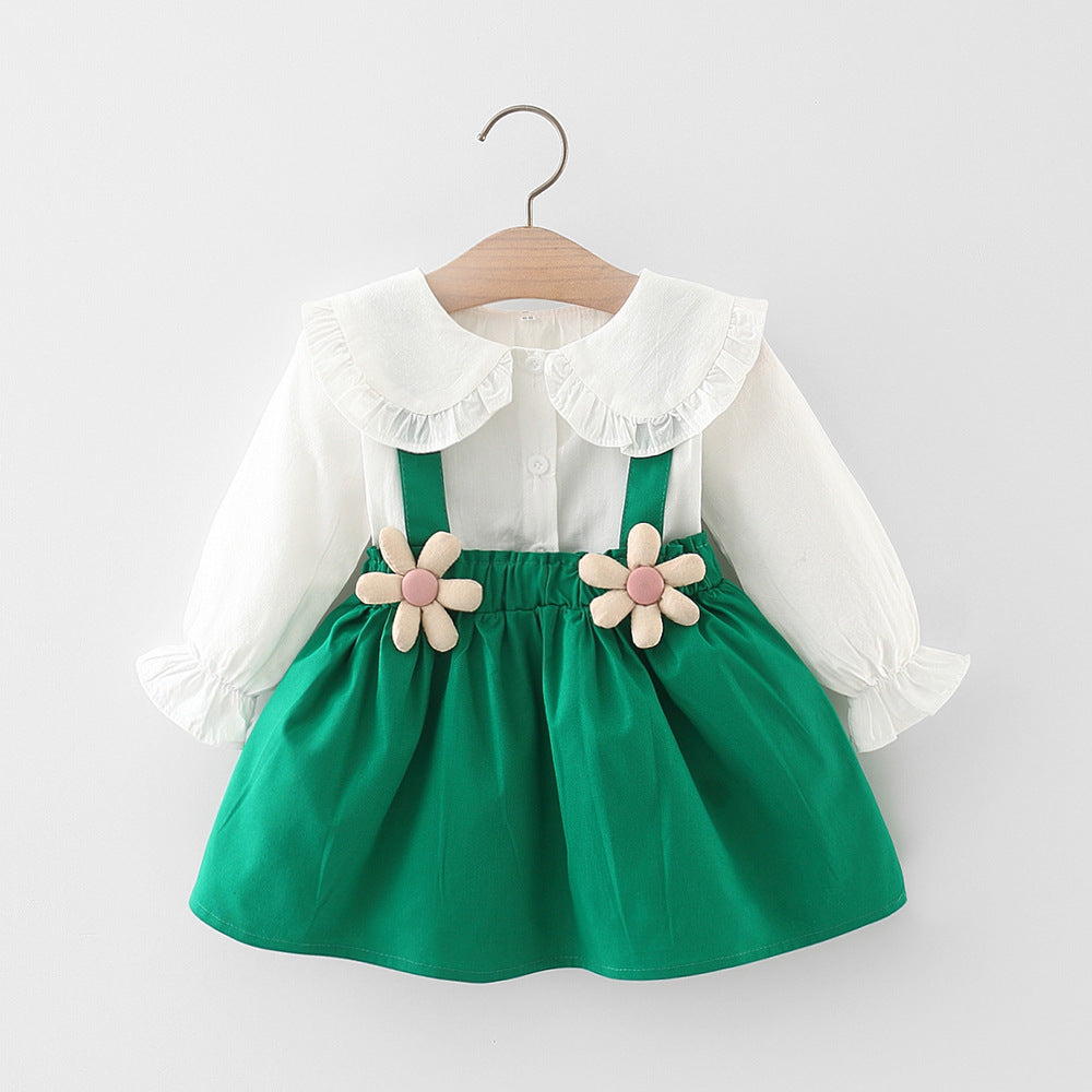 Girls Autumn Holiday Dress Girls Fall School Dress