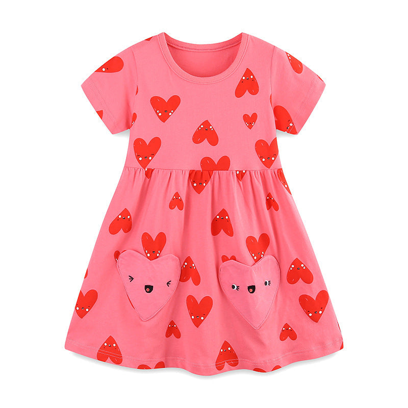Girls Vacation Dress Girls Summer Beach Dress
