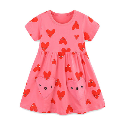 Girls Vacation Dress Girls Summer Beach Dress