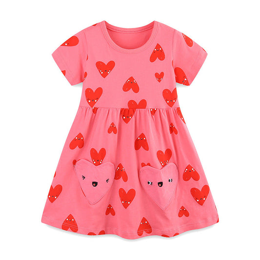 Girls Vacation Dress Girls Summer Beach Dress