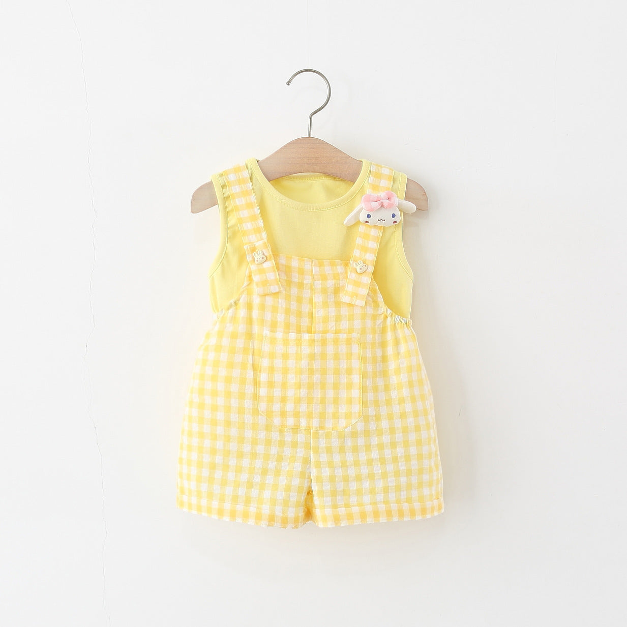 Girls Summer Beach Outfit Girls Back to School Outfit Two-Piece Set