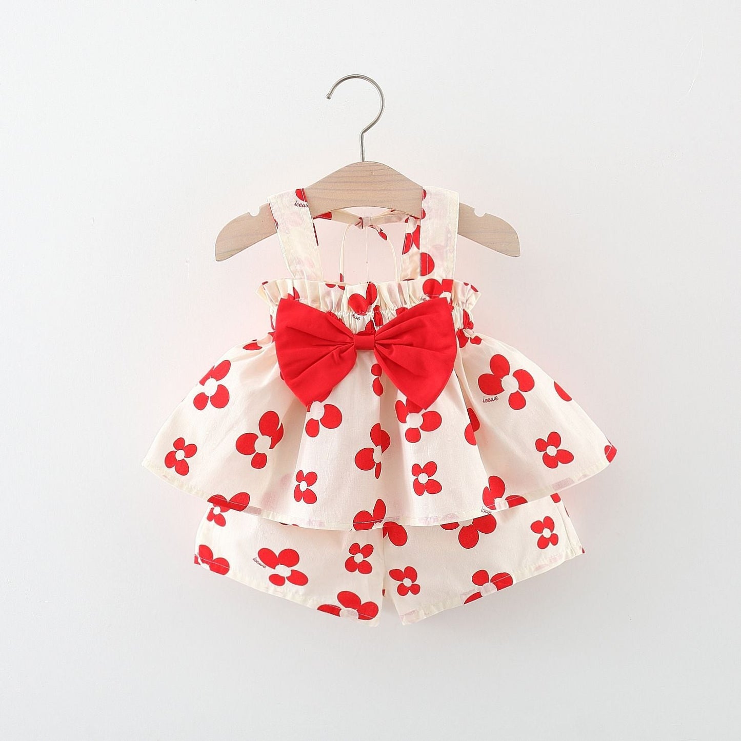 Girls Summer Vacation Outfit Girls Resort Outfit Two-Piece Set
