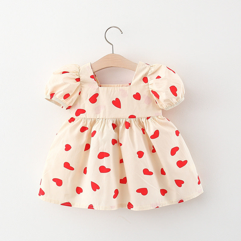 Baby Cute Beach Dress Girls Casual Summer Dress