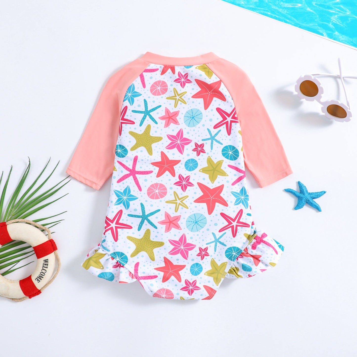 Children's Summer Swimsuit Girls One-piece Swimsuit