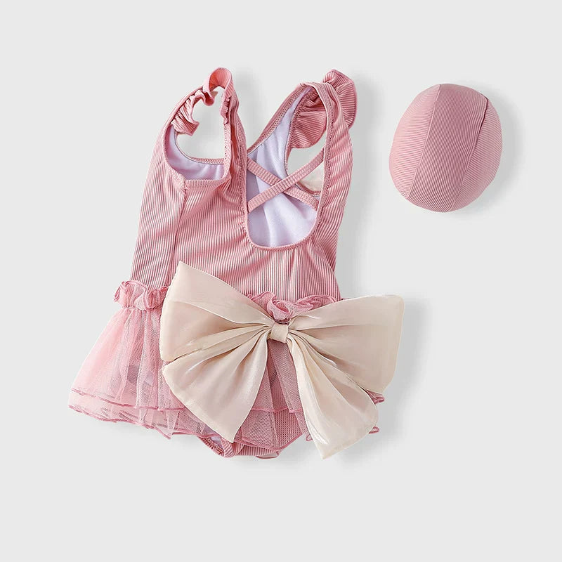 Cute Baby Summer Princess Tulle Swimsuit