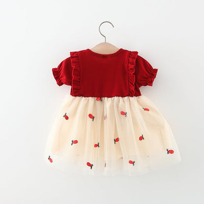 Girls Resort Dress Girls Summer Beach Dress