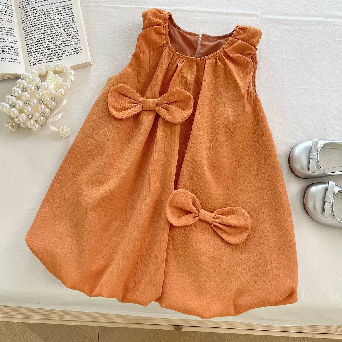Girls Summer Holiday Dress Girls Back to School Dress