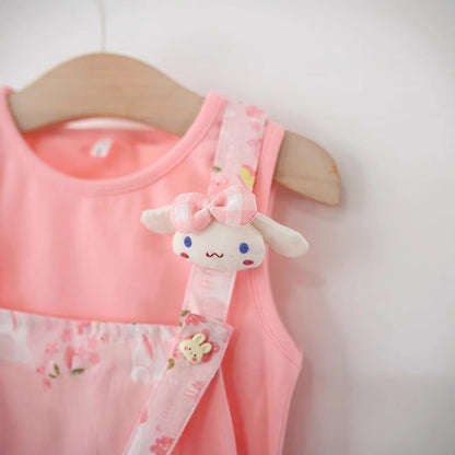 Girls Summer Beach Outfit Girls Back to School Outfit Two-Piece Set