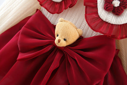 Girls Autumn School Dresses Girls Elegant School Dresses