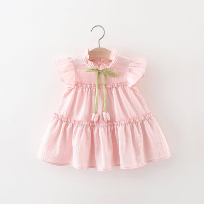 Girls Vacation Dress Girls Summer Casual Dress