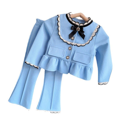 Girls Back to School Outfit Girls Autumn School Outfit Two-piece Set