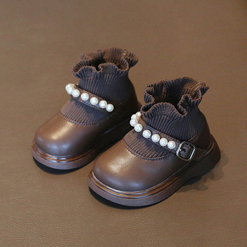 Baby Girl Soft-soled Autumn Non-slip Short Boots