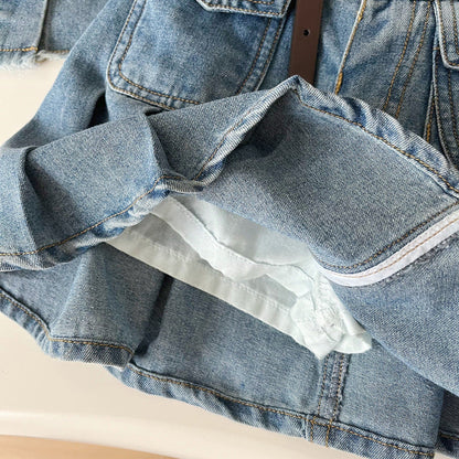 Girls Back to School Outfit Girls Summer Beach Outfit Two-piece Suit