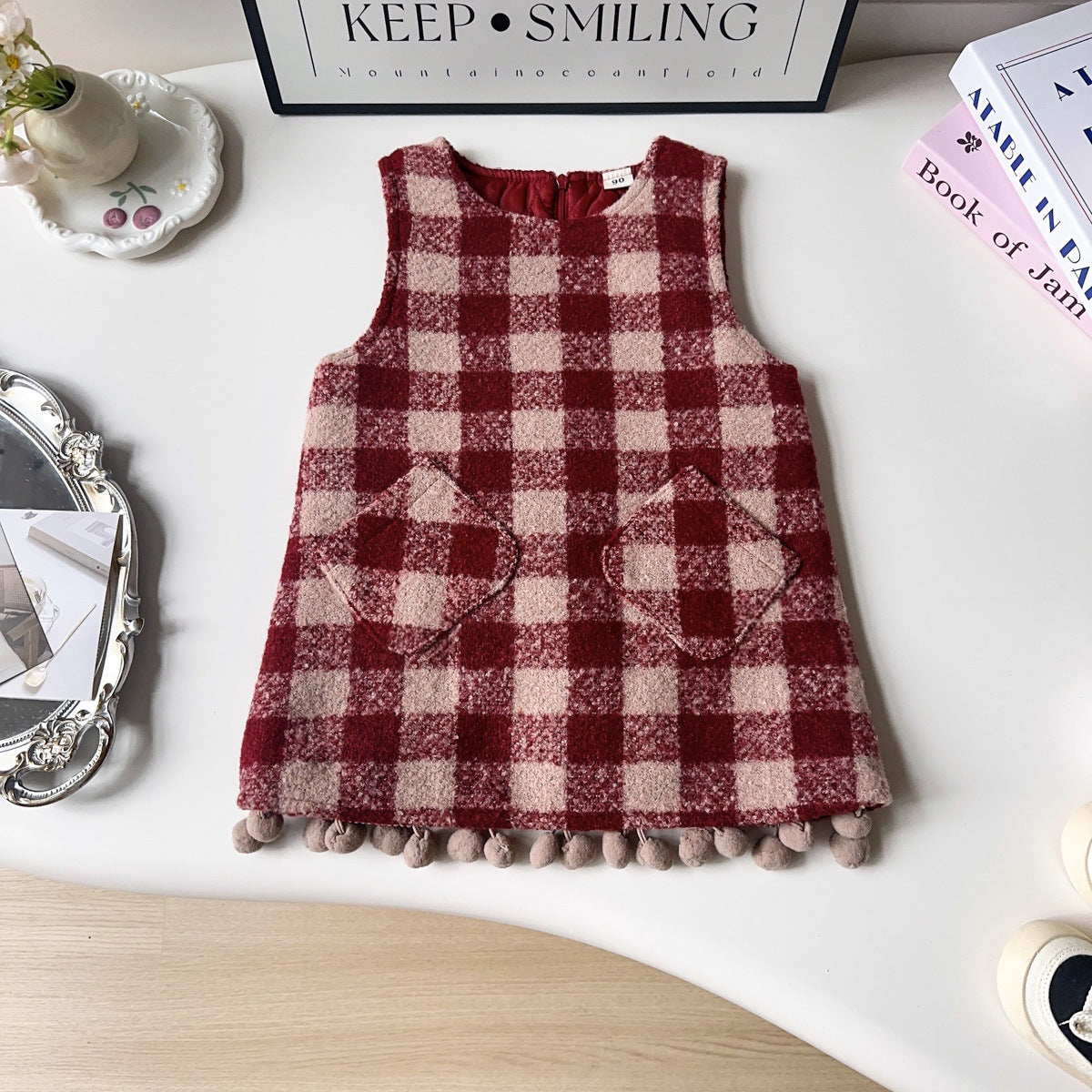 Girls Elegant School Outfit Girls Autumn School Outfit Two-piece Suit