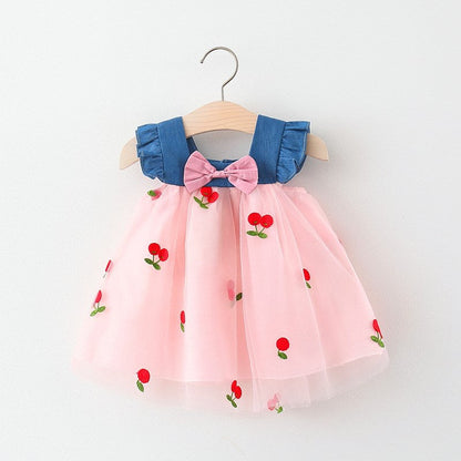 Girl Vacation Princess Dress Baby Resort Dress