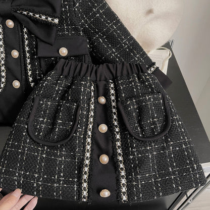 Girls Comfortable Princess Outfit Girls Elegant Birthday Outfit Two-piece Suit