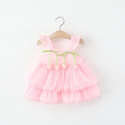 Girls Vacation Dress Girls Summer Holiday Dress