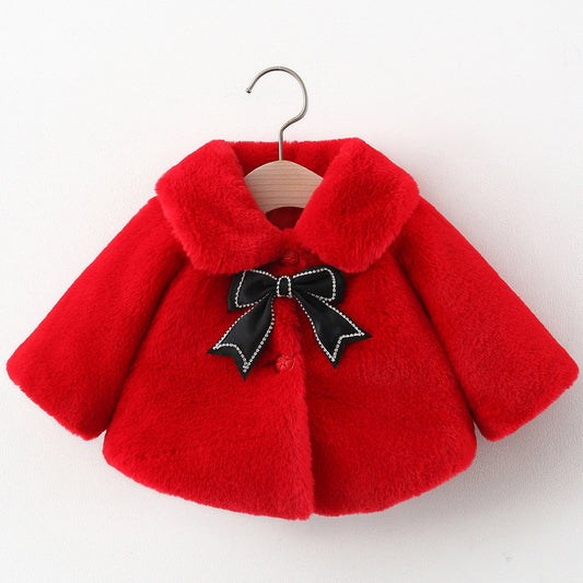 Baby Cute Comfortable Coat Girls Fall School Outfit