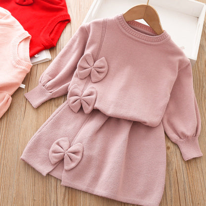 Girls Fall School Outfit Girls Casual Comfortable Outfit Two-piece set