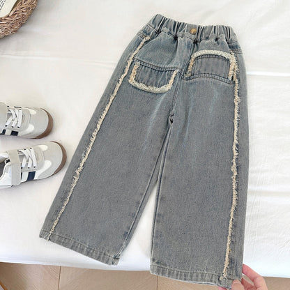 Girls Autumn Casual Outfit Girls Fall School Outfit Two-piece Set