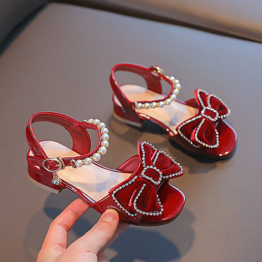 Girls' Soft-soled Non-slip Princess Shoes