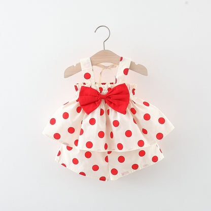 Girls Summer Vacation Outfit Girls Resort Outfit Two-Piece Set