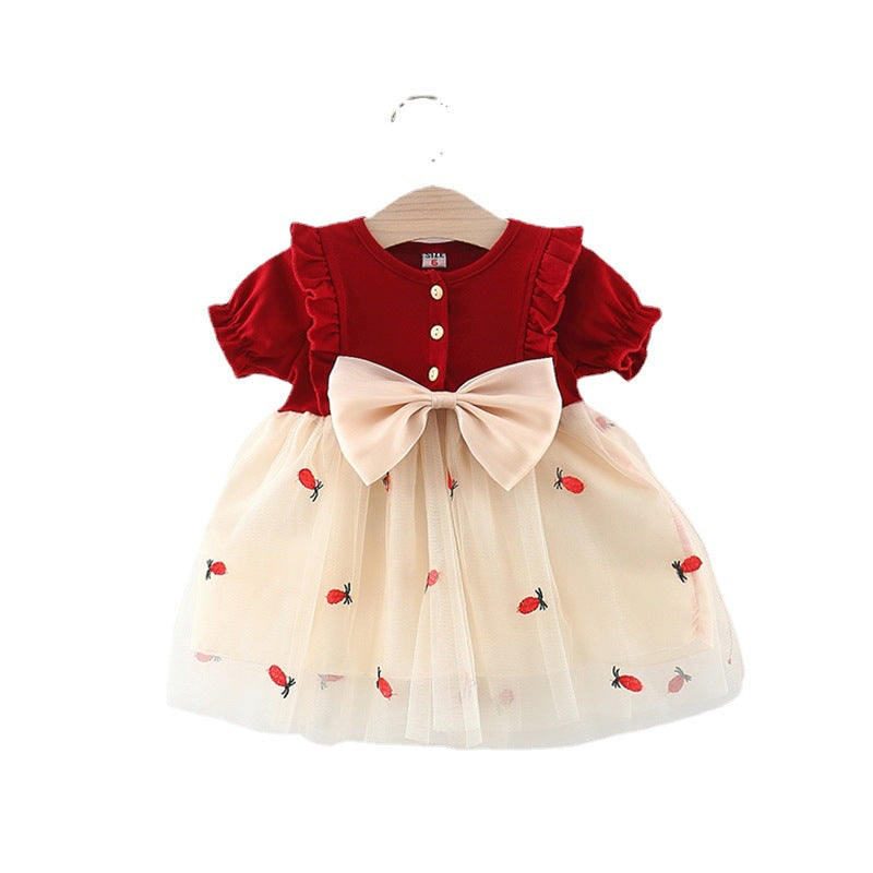 Girls Resort Dress Girls Summer Beach Dress