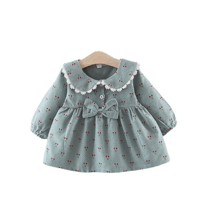 Girls School Outfit Girls Autumn Daily Dress