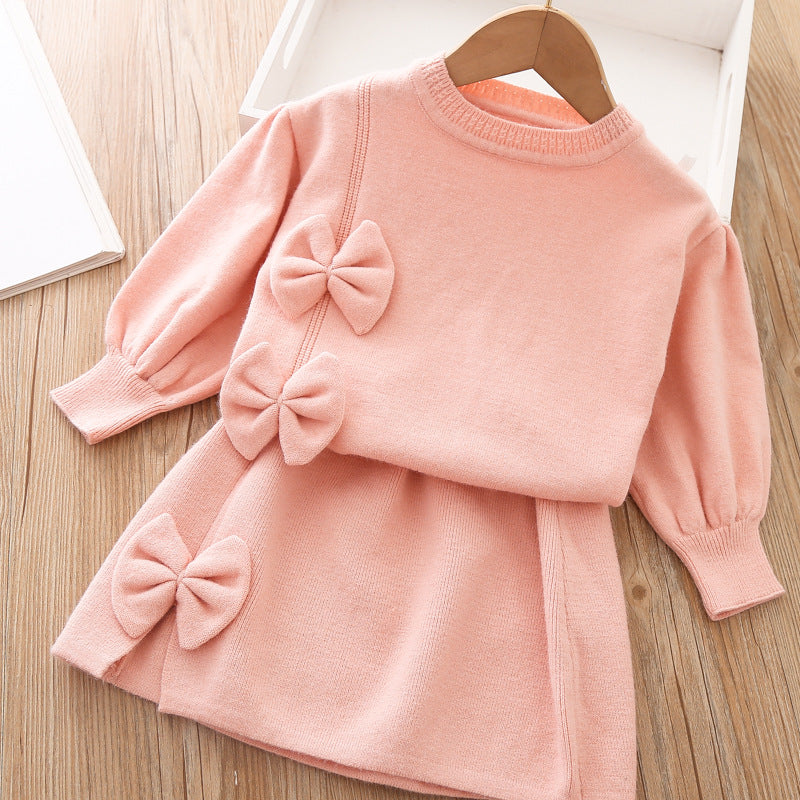 Girls Fall School Outfit Girls Casual Comfortable Outfit Two-piece set