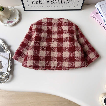 Girls Elegant School Outfit Girls Autumn School Outfit Two-piece Suit