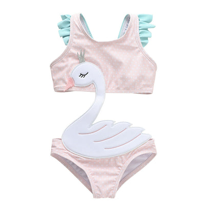 Summer Children's Cartoon One-piece Swimsuit