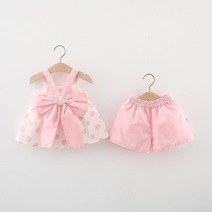 Girls Resort Outfit Girls Summer Vacation Outfit Two-piece Set