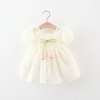 Girls Summer Casual Dress Girls Beach Dress