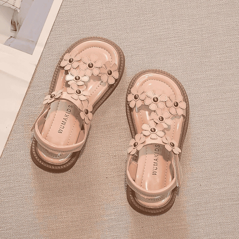 Flowers Children Summer Sandals