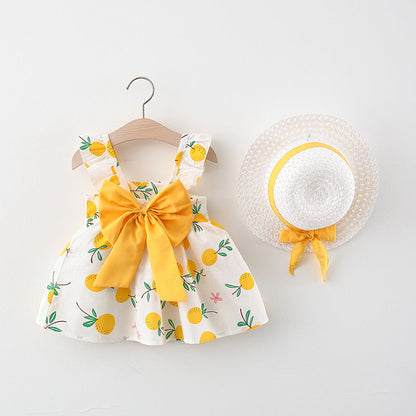Girls Casual Summer Dress Girls Beach Party Dress
