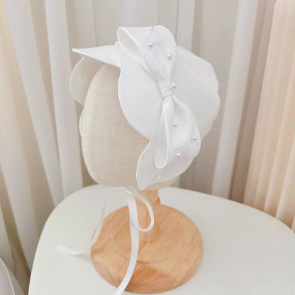 Cute  Baby Bonnet  Baby Hat Baby Accessories Girl Sun Hat Breathable Cotton Infant Bonnet