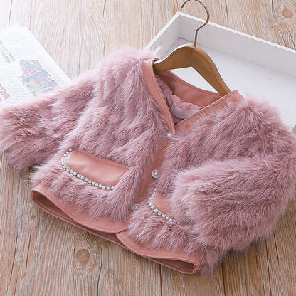 Cute Baby Girl Winter Coat Girls Princess Outfit