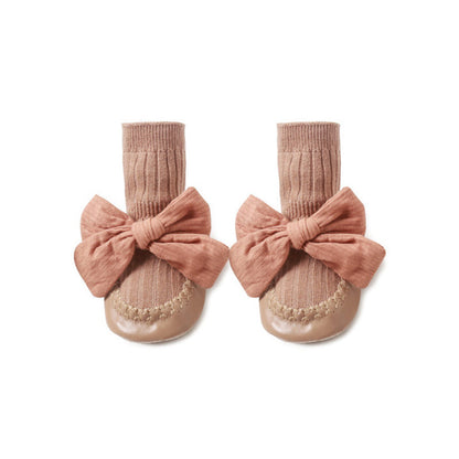 Baby Bowknot Princess Socks Toddler Socks Shoes