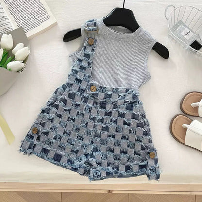 Girls Classic Outfit Girls Classic Outfit Two-piece Suit