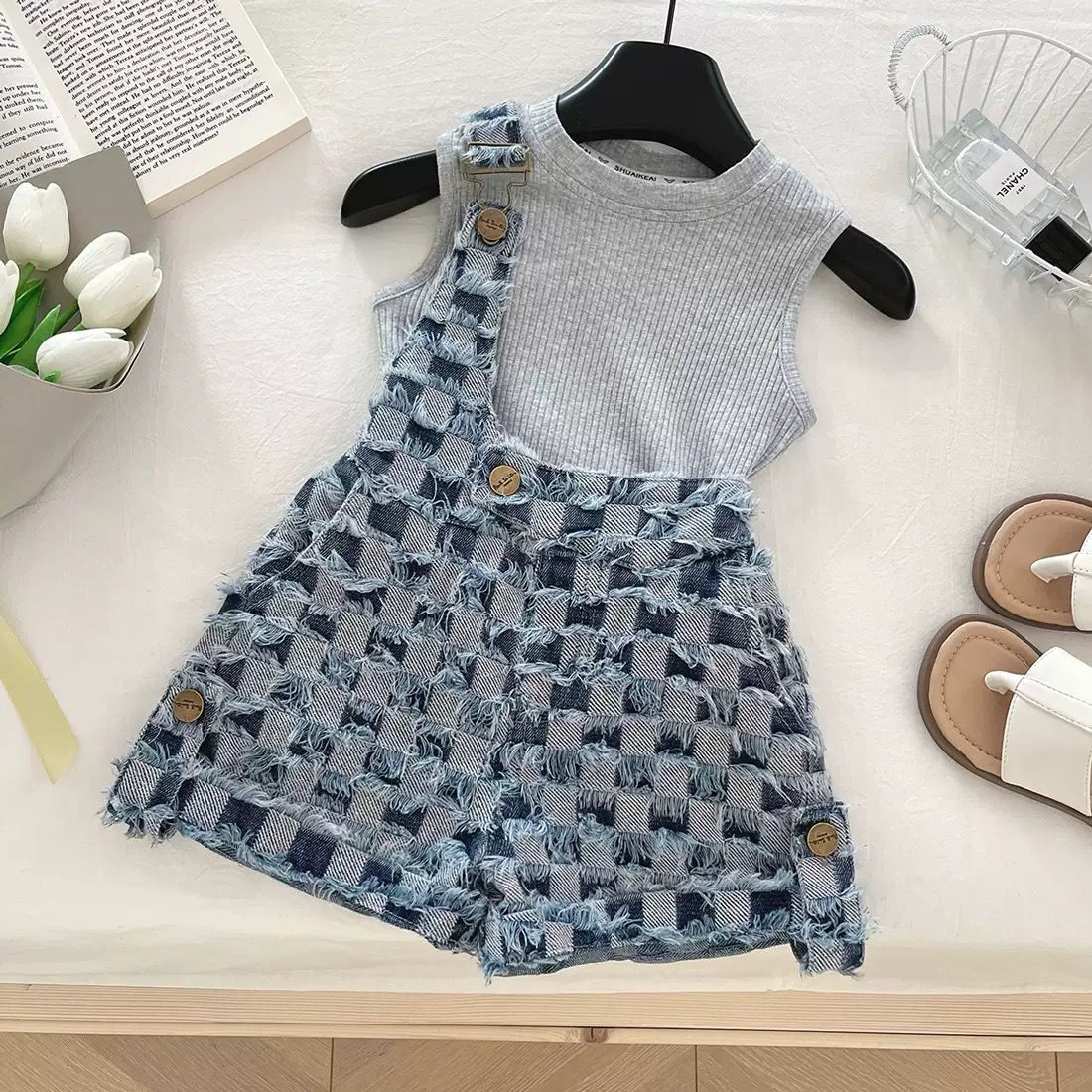 Girls Classic Outfit Girls Classic Outfit Two-piece Suit