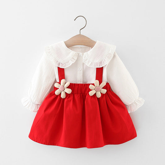 Girls Autumn Holiday Dress Girls Fall School Dress