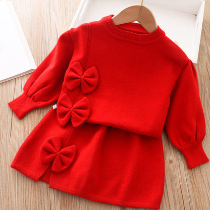 Girls Fall School Outfit Girls Casual Comfortable Outfit Two-piece set