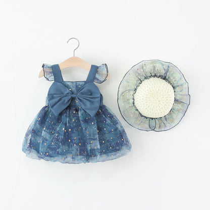 Girls Casual Summer Princess Dress Girls Vacation Dress