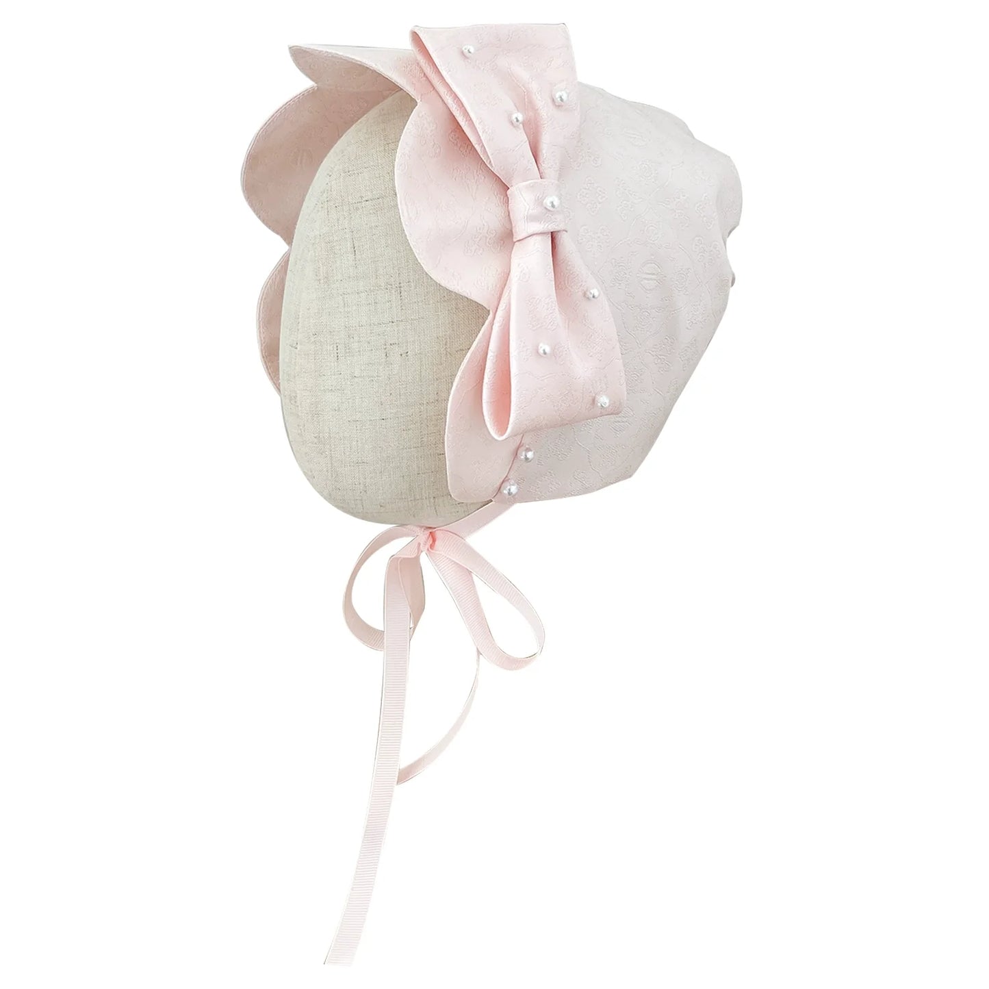 Cute  Baby Bonnet  Baby Hat Baby Accessories Girl Sun Hat Breathable Cotton Infant Bonnet