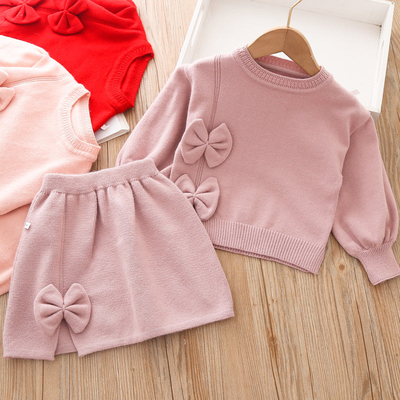 Girls Fall School Outfit Girls Casual Comfortable Outfit Two-piece set